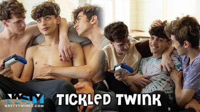 Nastytwinks - Tickled Twink - Zayne Bright - Twink Tickled For Not Sharing And Fucked by Jayden Taylor and Donavin Rece