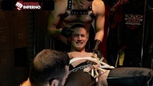 FistingInferno - Sub Bitch Derek Cage Deliciously Dominated By Hunks & Creampied