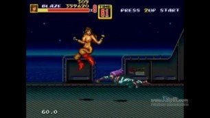 Let's Play Streets of Rage 2 Nude Blaze Part 5