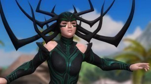 Dead or Alive 5 1.10C BP 5.5 - Hela (MARVEL) Arrives at the Beach