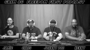 Grim 86 Freedom first Podcast EP6 - first Amendment, Statist Rats