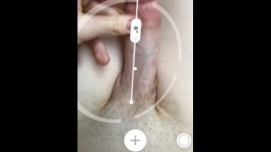 Measuring my Dick with new IPhone Update