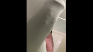 Bulgeteaser's Throbbing Rock Hard Cock Ready to Blow