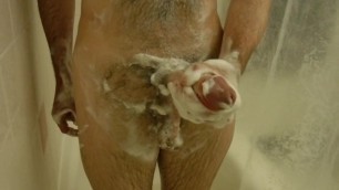 Me Stroking my Cock in the Shower - again