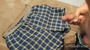 Jacking off on Boxers for Sale