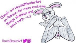 Judy Hopps Freshly Fucked by Nick Fan Art Speed Drawing