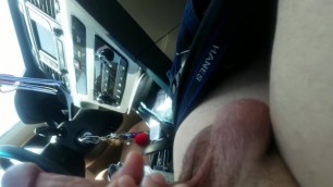 Hand Job while Sitting Passenger