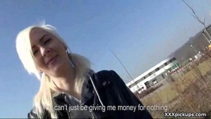 Public Pickups - Sexy Amateur Euro Chick Fucked Outdoor 19