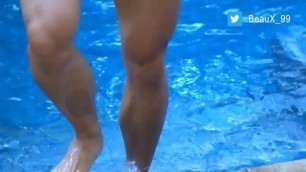 Asian Guy Swim Naked